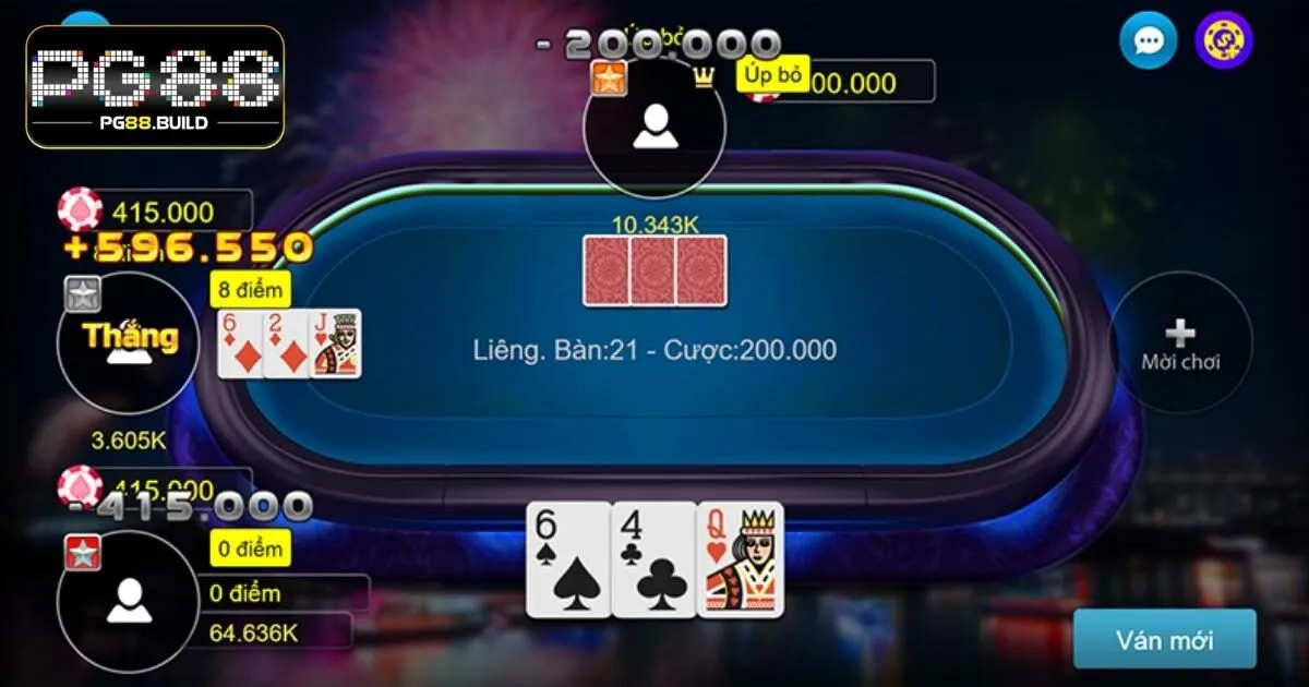 Bài Liêng PG88 Là Gì? Tiết Lộ Cách Chơi Hay Thắng Đậm