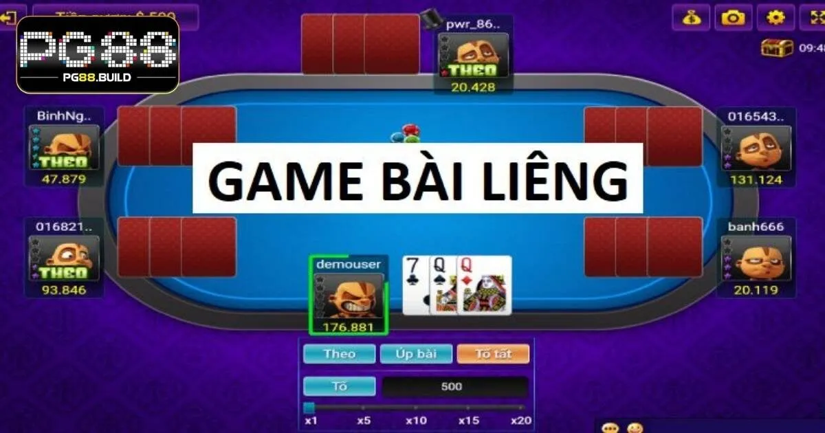Giới thiệu sơ lược về game bài liêng PG88