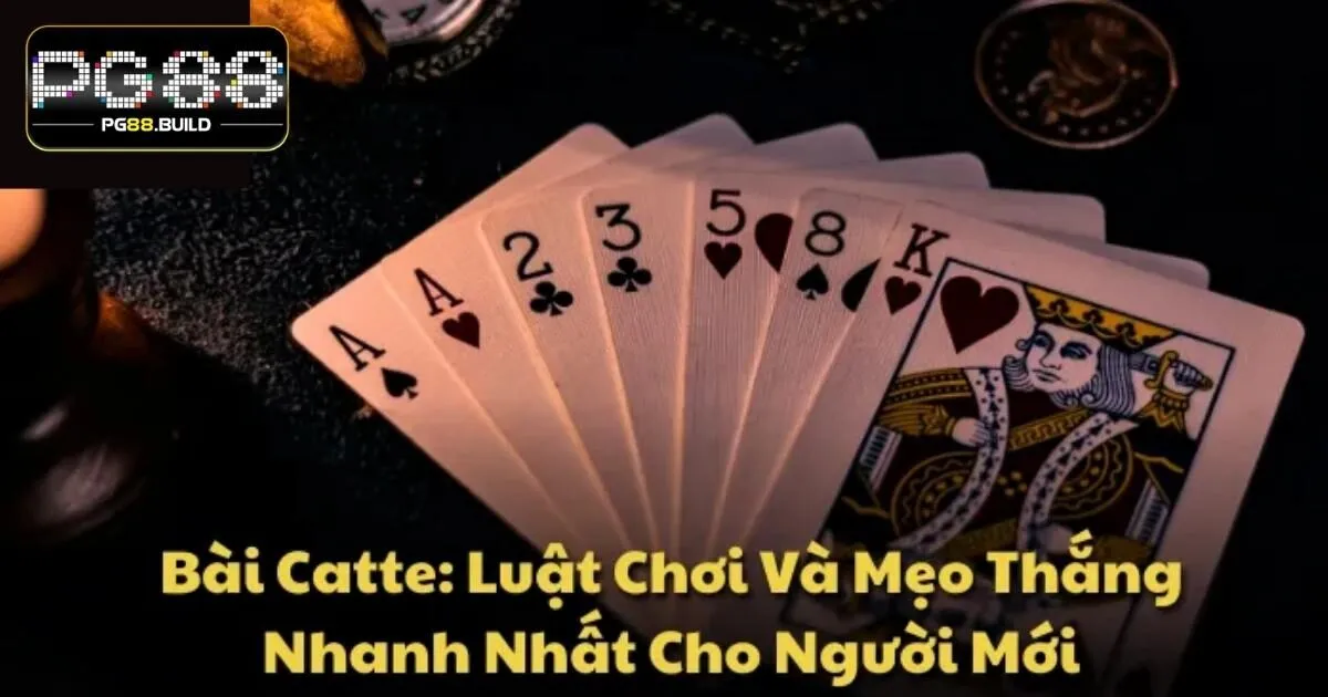 Luật chơi cụ thể của bài Catte như thế nào?