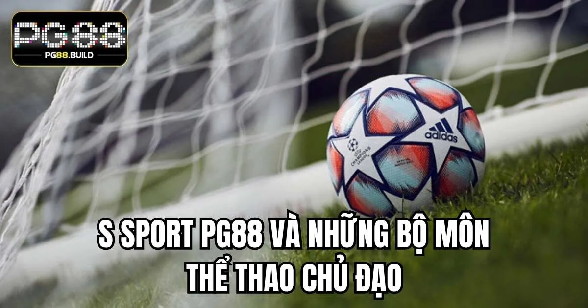 S Sport PG88 và những bộ môn thể thao chủ đạo