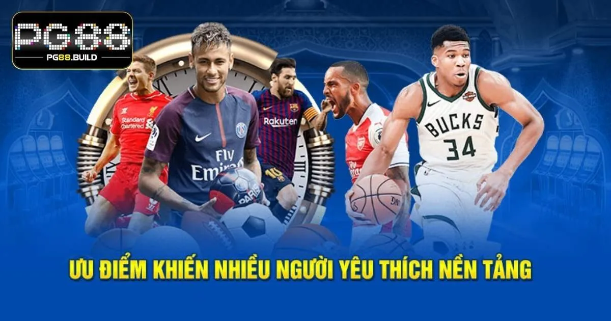 Sức hút đến từ sảnh cá cược thể thao PG88