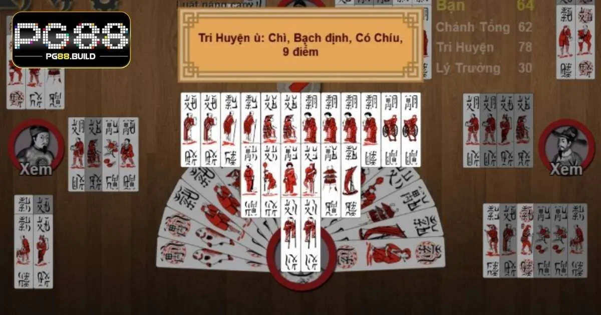 Luật chơi game đánh bài chắn PG88 dễ hiểu nhất